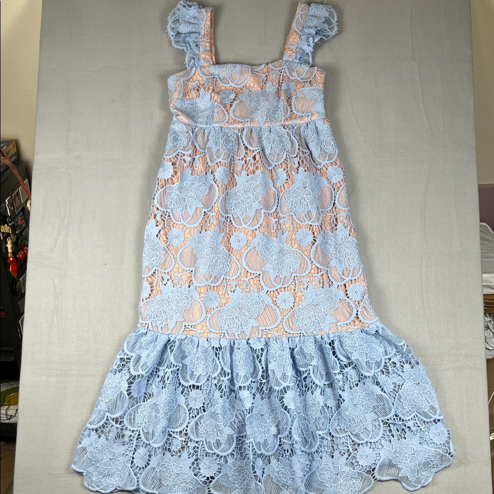 Crosby by Mollie Burch Byrdie Dress in Sail Away
Size: Large